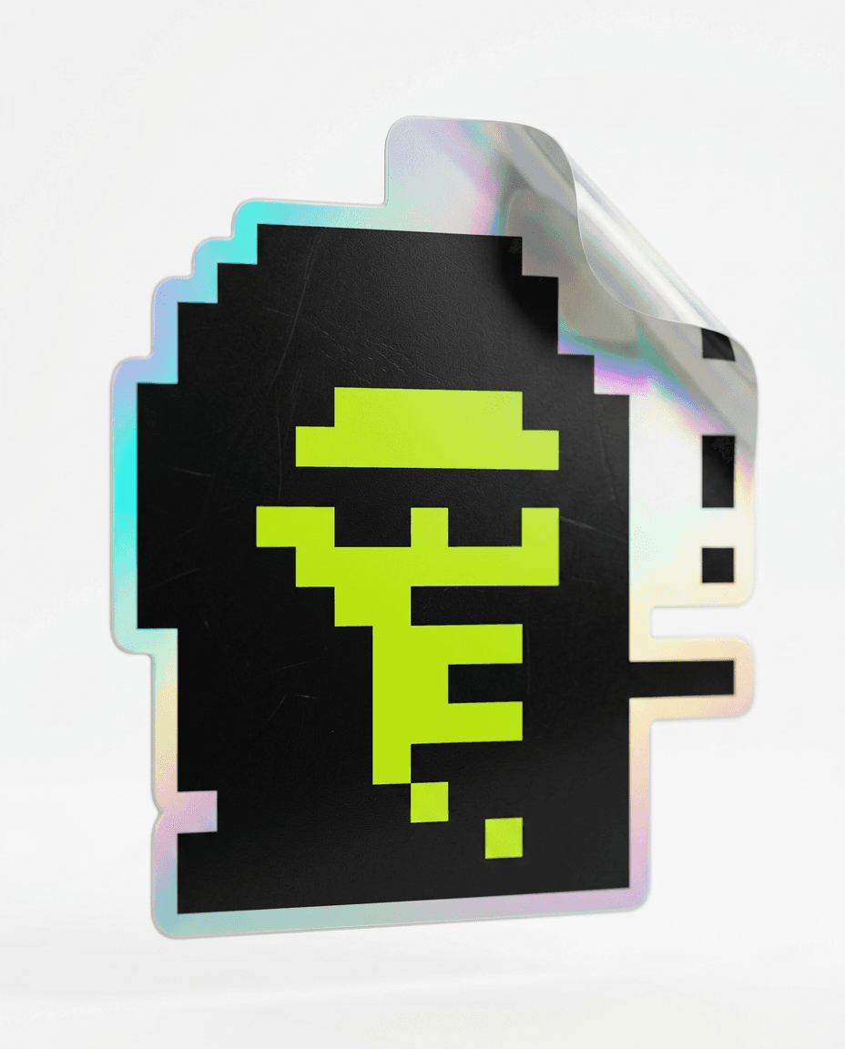 Hoodie sticker render 3